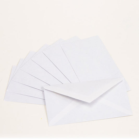 #6 3/4 Security Envelope w/ Gummed Closure (80/Pack)